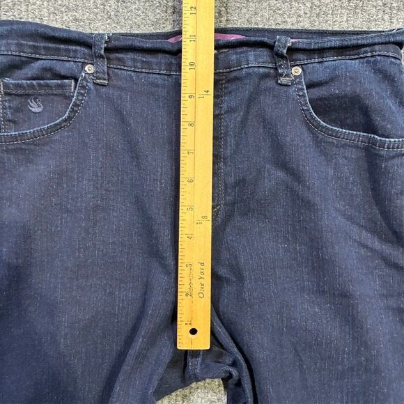 Gloria Vanderbilt Amanda Womens Jeans Size 10 Blue Denim Stretch High Rise - Picture 6 of 11